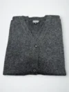 Premium Charcoal Pashmina Knit Cardigan