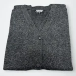 Premium Charcoal Pashmina Knit Cardigan