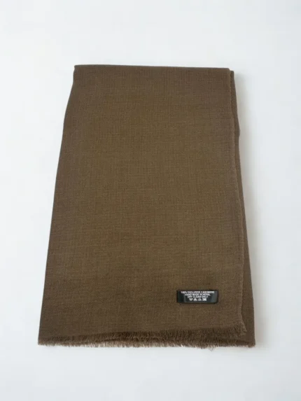Soft Light Brown Pashmina Stole
