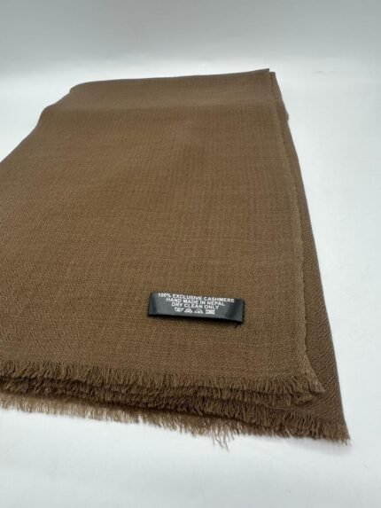 Soft Light Brown Pashmina Stole