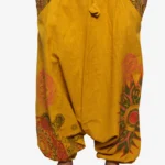 Mustard Stonewashed Harem Pants