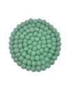 Sage Green Felt Ball Coaster