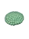 Sage Green Felt Ball Coaster
