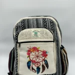 Handmade Dreamcatcher Hemp Backpack
