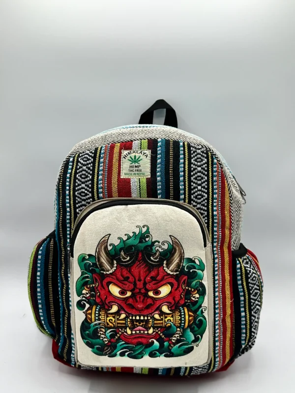 Himalayan Bhairav Hemp Backpack