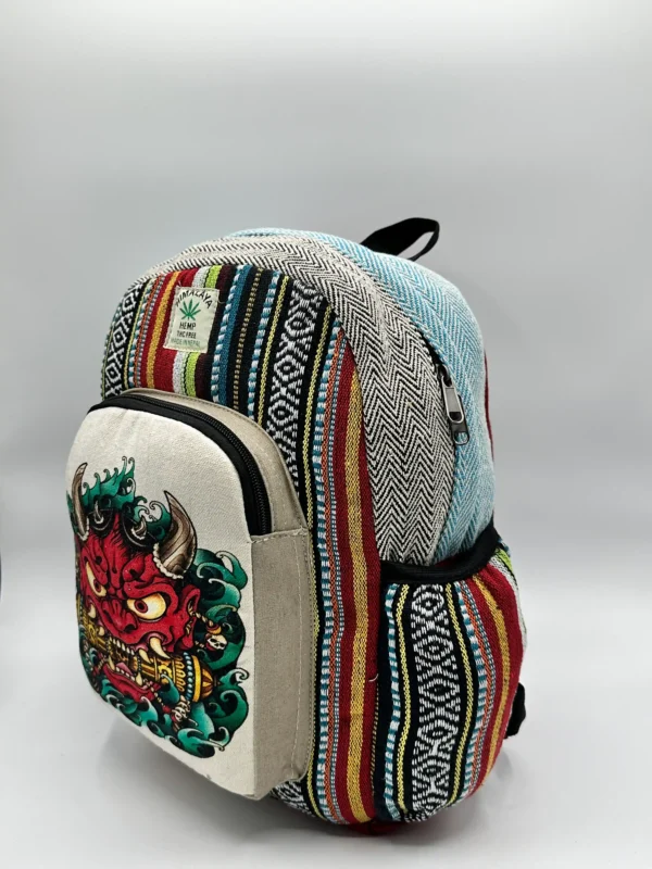 Himalayan Bhairav Hemp Backpack