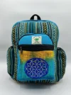 Himalayan Flower of Life Hemp Backpack