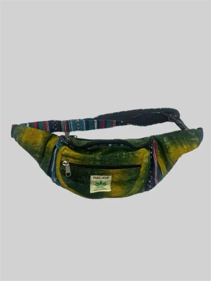 Eco-Friendly Tie Dye Hemp Money Belt
