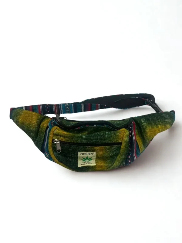 Eco-Friendly Tie Dye Hemp Money Belt