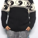 Premium Handknit Yin Yang Woolen Sweater