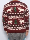 Nordic Reindeer Woolen Sweater