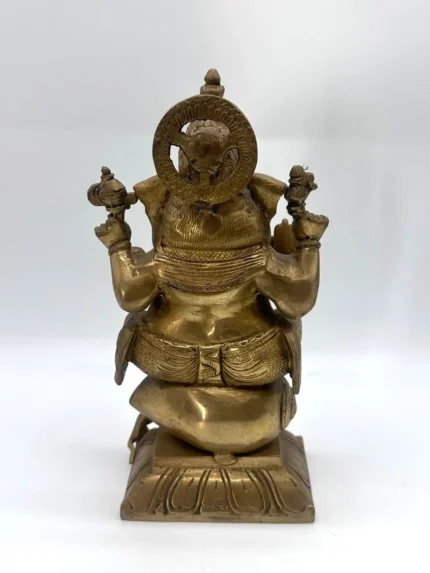 Brass Lord Ganesha Statue