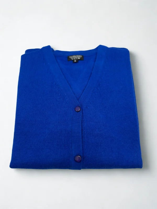 Royal Blue Pashmina Cardigan
