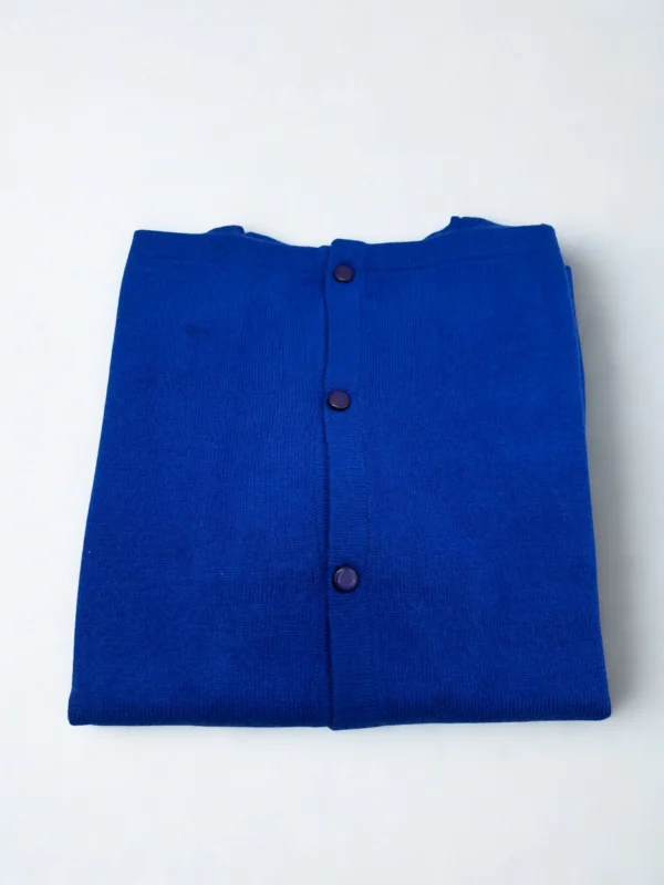 Royal Blue Pashmina Cardigan