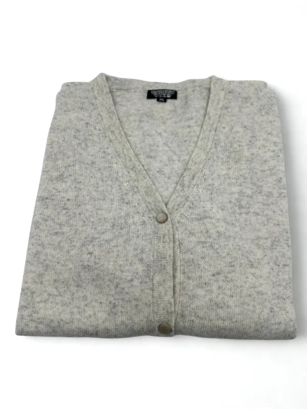 Himalayan Grey Pashmina Cardigan