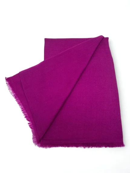 Handmade Magenta Pashmina Stole