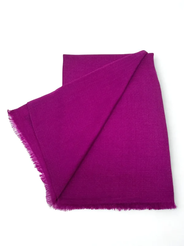 Handmade Magenta Pashmina Stole