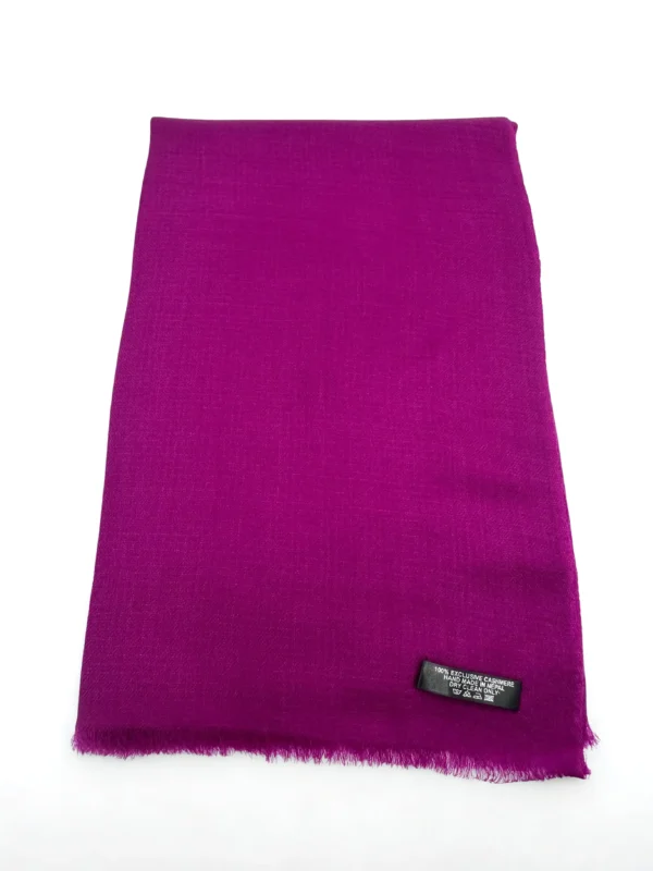 Handmade Magenta Pashmina Stole