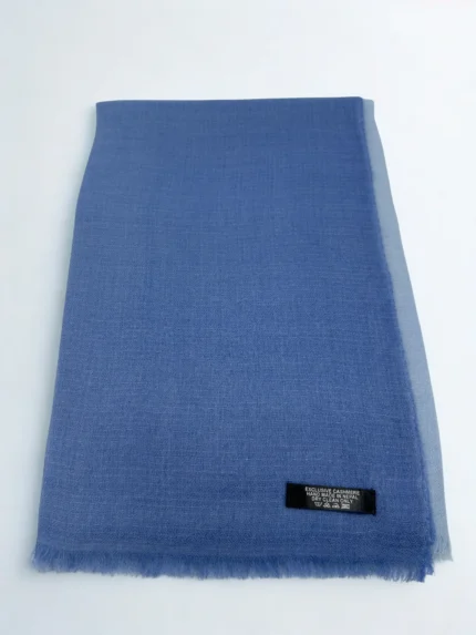 Slate Blue Shaded Pashmina Stole