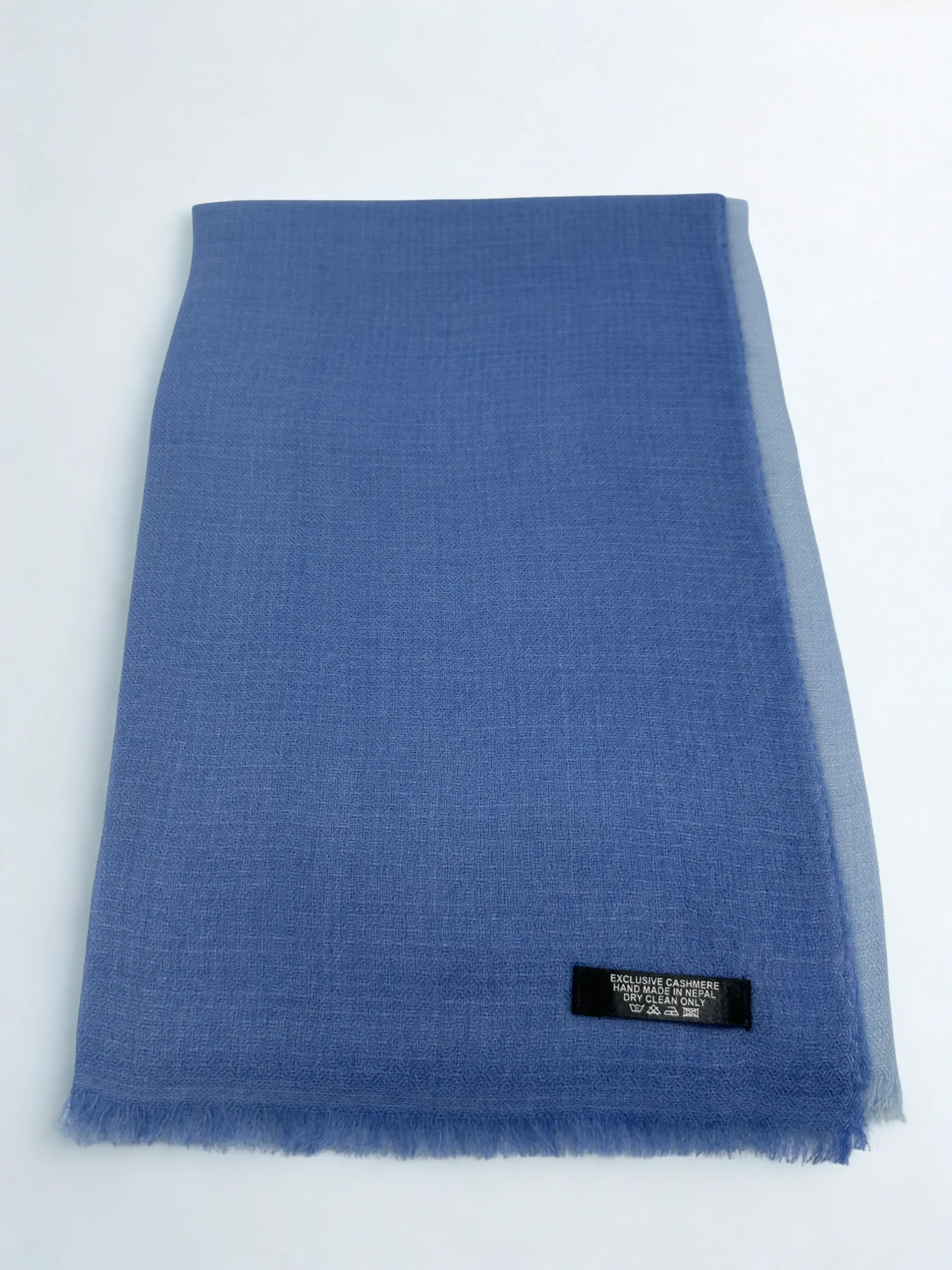 Slate Blue Shaded Pashmina Stole Slate Blue Shaded Pashmina Stole