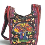 Digital Mushroom Print Shoulder Bag