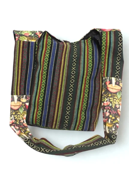 Enchanted Mushroom Print Shoulder Bag