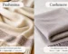 Pashmina vs cashmere shawls showing differences in texture and appearance